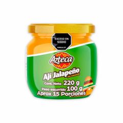 Jalapeños Azteca Frasco x 220gr