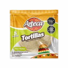 Tortillas Azteca Sabor A Finas Hierbas x 310gr x 8 Unidades