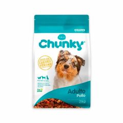 Alimento Para Perro Chunky Adulto Sabor A Pollo x 2000gr