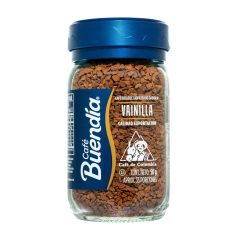 Café Soluble Buendía Liofilizado Con Sabor A Vainilla Frasco x 50gr