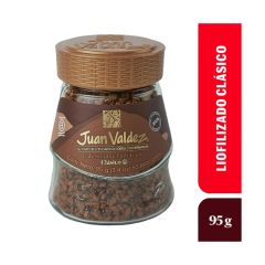 Café Soluble Juan Valdez Liofilizado Clásico Frasco x 95gr