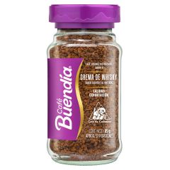 Café Soluble Buendía Liofilizado Con Sabor A Crema De Whisky Frasco x 85gr