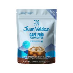 Café Soluble Juan Valdez Liofilizado Iced Coffee Doypack X 120gr