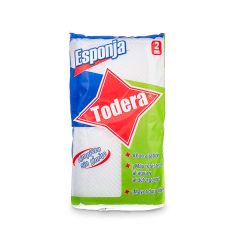 Esponja Todera Malla Multiusos 2u