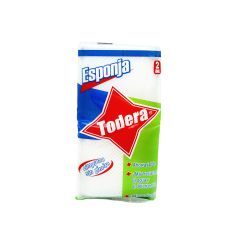 Esponja Todera Malla Multiusos 2u