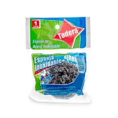 Esponja Todera Inoxidable Und