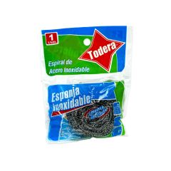 Esponja Todera Inoxidable Und