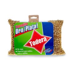 Esponja Todera Oro Plata Und