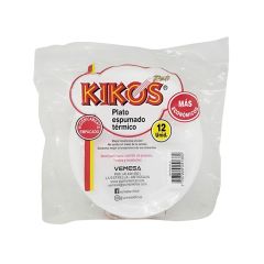 Plato Espumado Térmico Kikos Pando N 16 x 12 Unidades