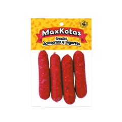 Juguete Para Perro De Carnaza Maxkotas Tipo Salchicha x 4 Unidades