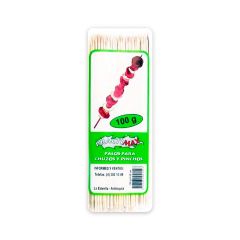 Palos De Bambú Practimax Para Pincho x 100gr x 25Cm