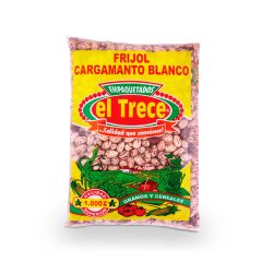 Frijoles Cargamanto Blanco El Trece x 1000gr