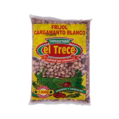 Frijoles Cargamanto Blanco El Trece x 1000gr