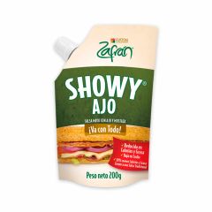 Salsa Showy Zafrán Con Ajo Y Mostaza Doypack x 200gr