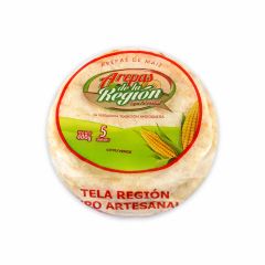 Arepas De Maíz Blanco De La Región Tipo Tela x 400gr x 5 Unidades