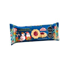 Galletas De Navidad Biscotto Las Caseritas Con Mermelada De Mora X 110gr