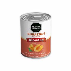Durazno Riovalle 820g Almibar