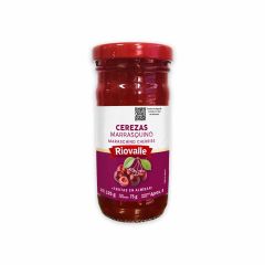 Cerezas Marrasquino En Almíbar Riovalle Frasco x 125gr