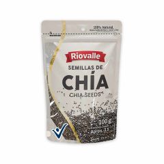 Semillas De Chía Riovalle Bolsa x 100gr