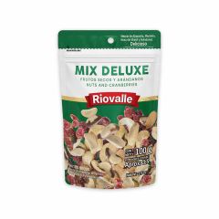 Mezcla Frutos Secos Riovalle Arándanos Mix Deluxe Bolsa x 100gr