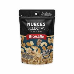 Mix Nueces Riovalle 80g Almen/nuez/maran