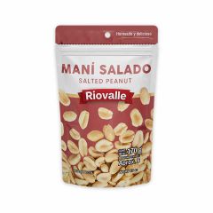 Maní Riovalle Bolsa x 170gr Salado
