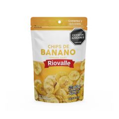 Chips De Banano Deshidratados Riovalle X 80gr