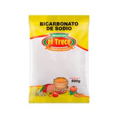 Bicarbonato De Sodio El Trece Bolsa x 500gr