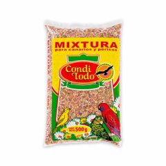 Mixtura Para Canarios Y Pericos Conditodo x 500gr