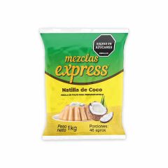 Mezcla Lista Express Para Preparar Natilla Sabor Coco Bolsa X 1000gr