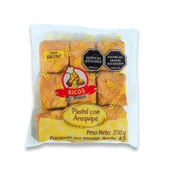 Pasteles El Paisa Sabor A Arequipe X 270gr X 9 Unidades