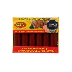 Bocadillo Frutirey 280g Rollito/guayaba