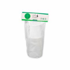 Vasos Desechables Don Pedro Biodegradables 4.5 Onzas x 20 Unidades