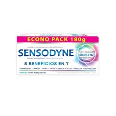 Crema Sensodyne Protección Completa X 90gr X 2 Unidades Econo Pack