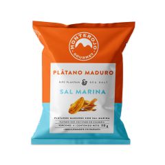Plátano Maduro Monterojo Gourmet Con Sal Marina X 110gr