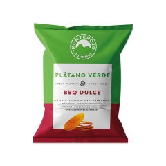Plátano Verde Monterojo Gourmet Con Sabor A Bbq Dulce X 100gr