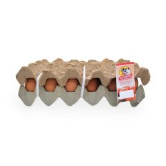 Huevos La Vaquita Tipo AA Rojo Amarre x 12 Unidades