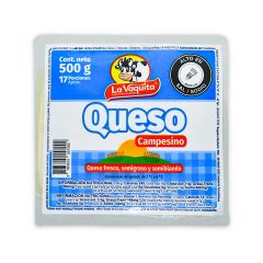 Queso La Vaquita Campesino x 500gr