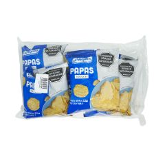 Papas La Vaquita Sabor Natural x 150gr x 6 Unidades