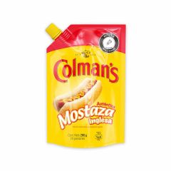 Mostaza Inglesa Colman's Auténtica Doypack x 200gr