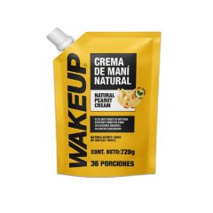 Crema De Maní Wakeup Natural Doypack X 720gr
