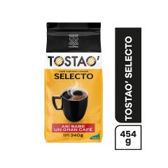 Café Tostao Selecto Tostado Y Molido Bolsa X 340gr