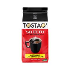 Café Tostao Selecto Intenso Tostado Y Molido Bolsa X 340gr