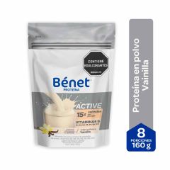 Alimento Benet 160g 8p Proteina Vainilla