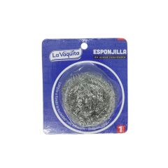 Esponjilla La Vaquita De Acero Inoxidable x Unidad