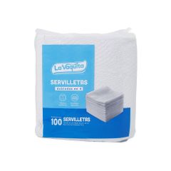 Servilletas La Vaquita Dobladas x 100 Unidades