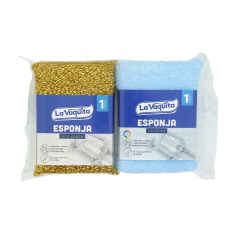 Kit De Esponjas La Vaquita Oro Plata Y Colores x Unidad