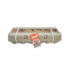 Huevos La Vaquita Tipo AAA Colorados Estuche x 12 Unidades