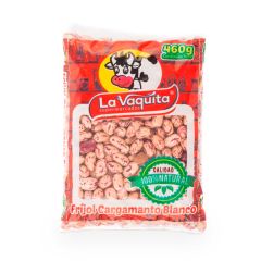 Fríjol Cargamanto Blanco La Vaquita x 460gr