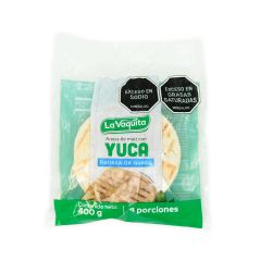 Arepas De Maíz Con Yuca Rellenas Con Queso Vaquita X 400gr X 4 Unidades